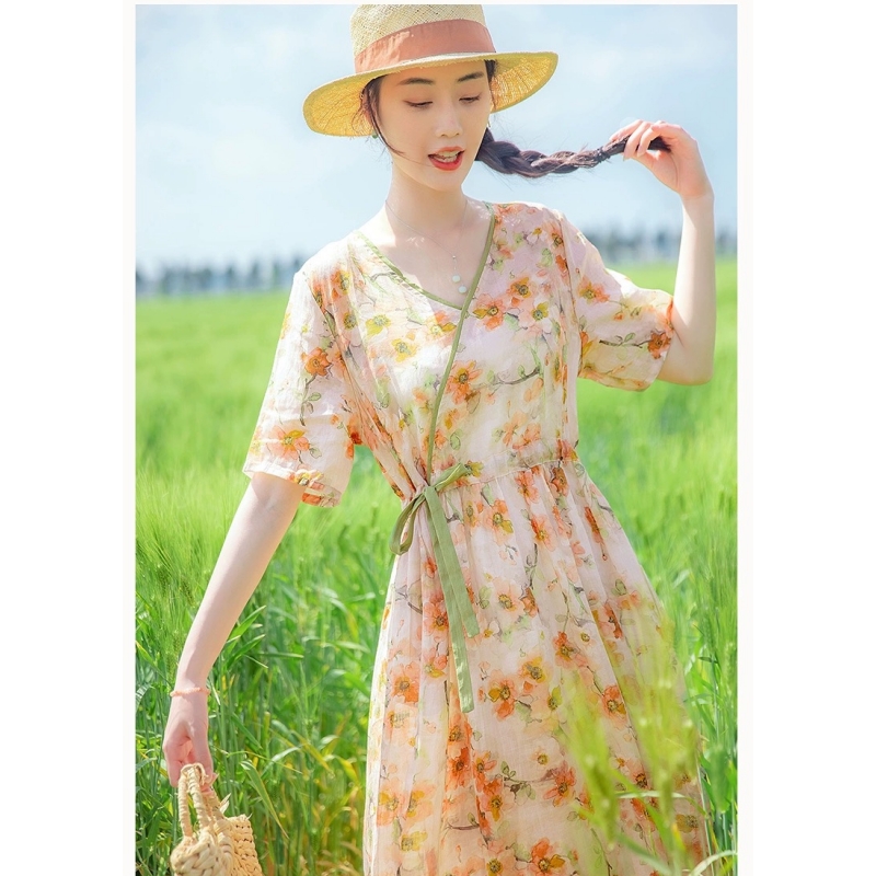 2492服装纸样裁剪图：苎麻收腰连衣裙DIY攻略，轻松变身手工达人！
