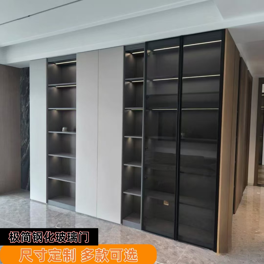 定制酒柜门玻璃柜门铝合金厨柜门柜门：如何打造专属奢华厨房空间?