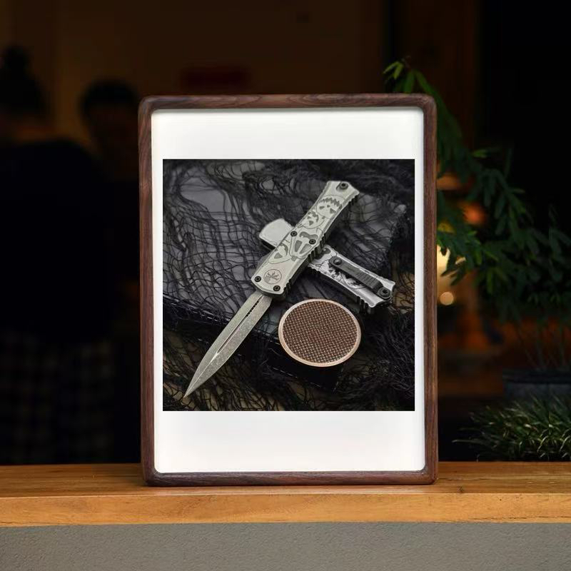 Microtech HeraMini万圣节限定版：高清照片来袭，解锁迷你刀具新潮流！✨