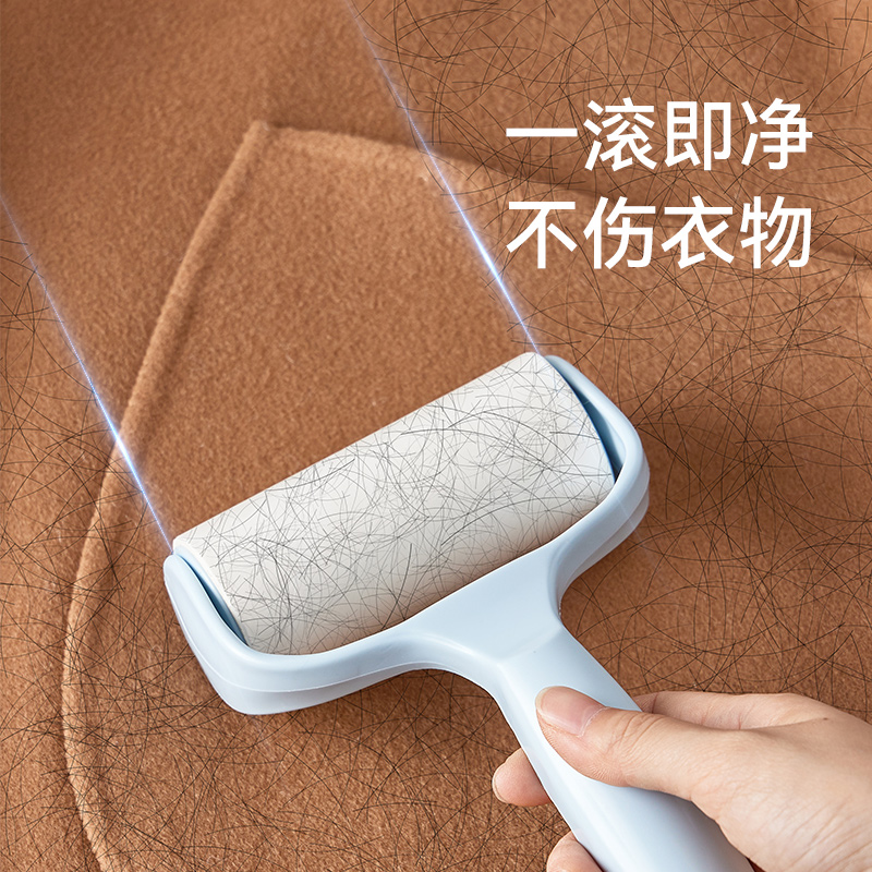 大号粘毛器除尘滚筒，宠物毛发无处遁形！✨