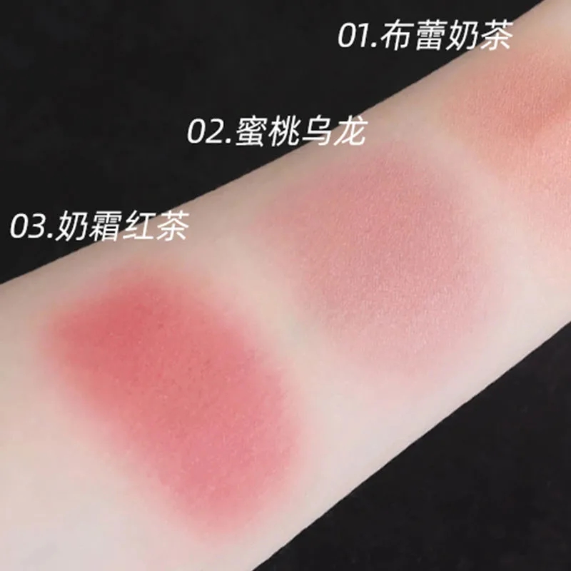 孕妇儿童可用！三色腮红膏粉饼太绝了！元气裸妆必备