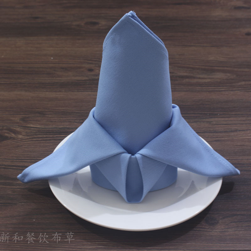 新品酒店西餐厅加厚黑白纯棉餐巾：如何打造优雅用餐氛围？