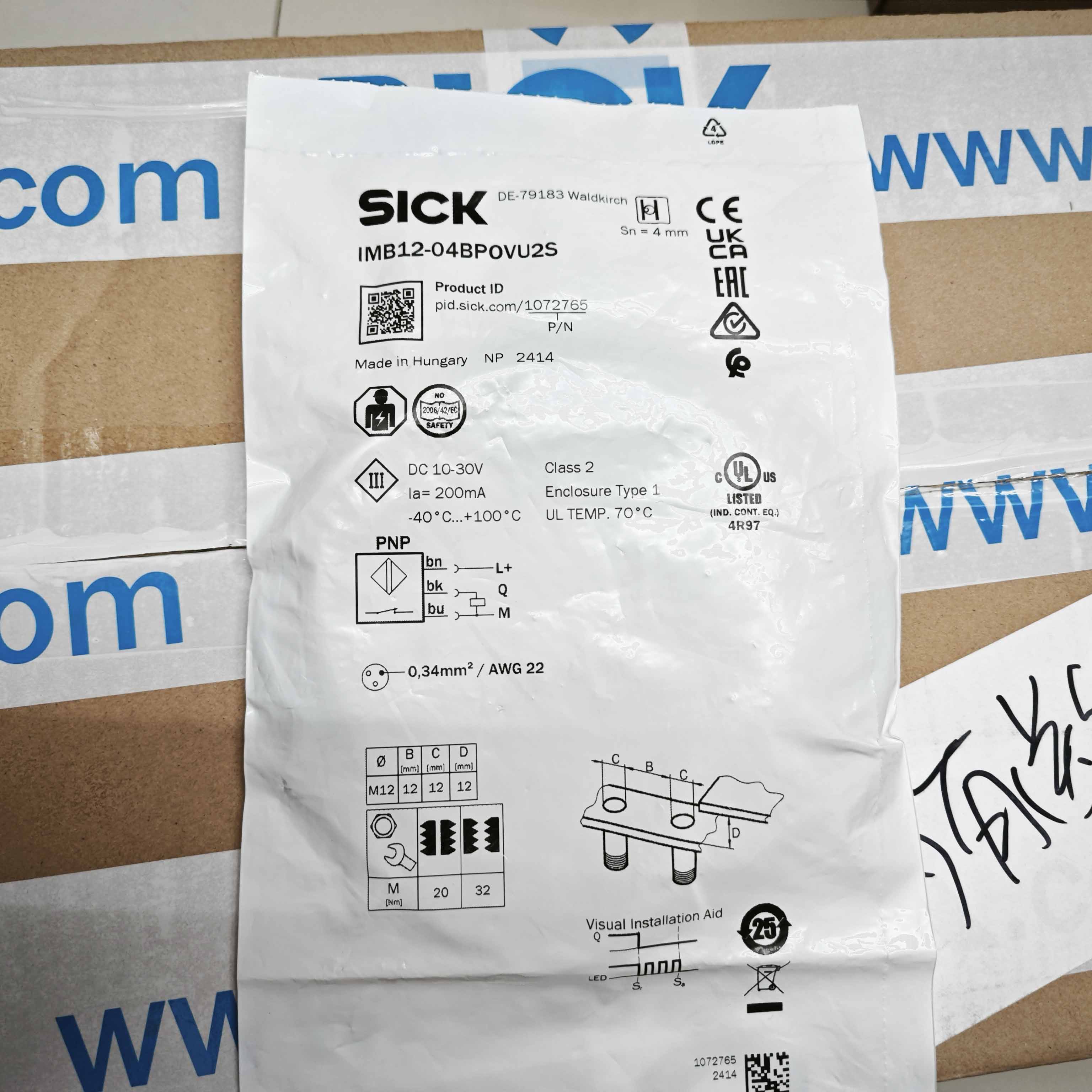 德国SICK传感器IME08-1B5NSZT0S货号1040846：如何通过实物拍议价拿到最优价格？