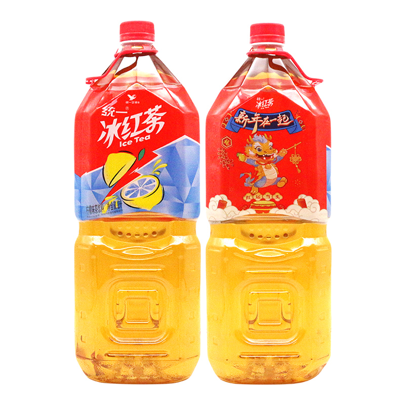 统一柠檬味冰红茶2L：夏日解渴神器，酸甜交织的清凉体验！