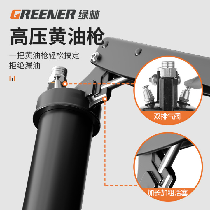 绿林黄油枪：挖掘机专用神器，轻松解决润滑难题！