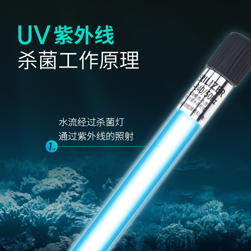享庭紫外线UV灯：鱼缸净水神器，打造清澈透明的水下乐园！