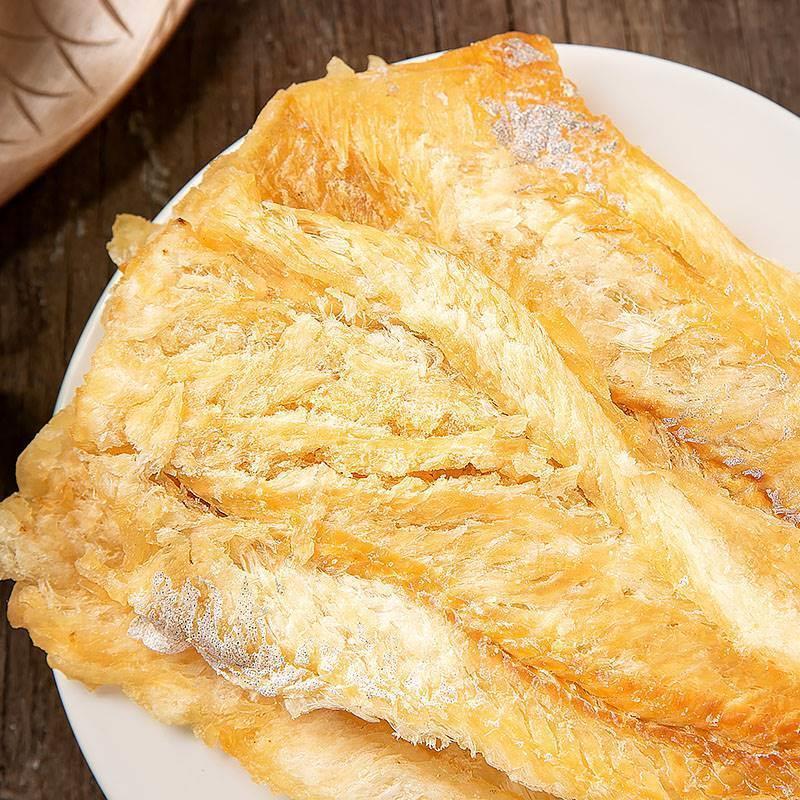 鳕鱼片500g：孕妇儿童最爱的办公室零食，即食海味新选择！
