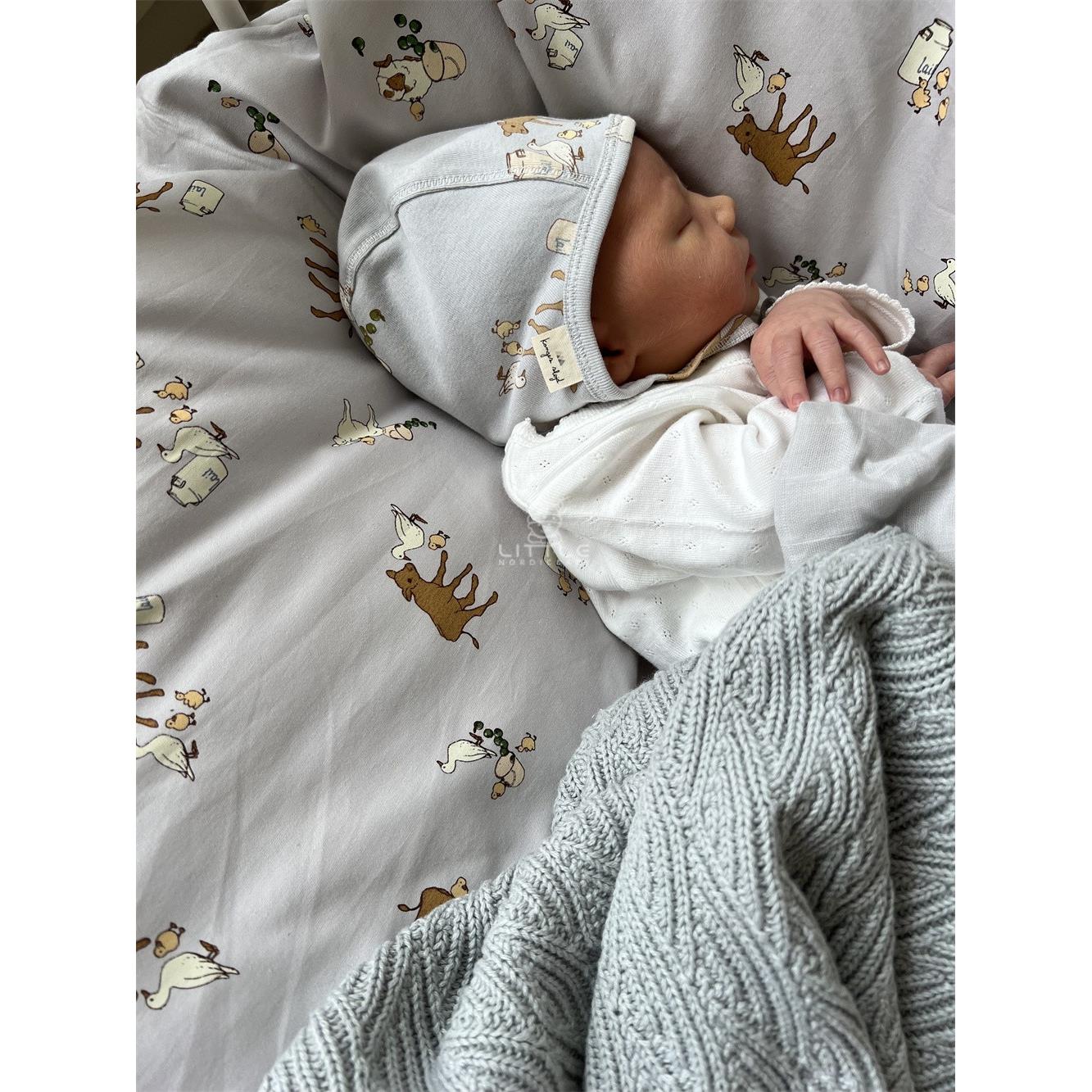 55Z Little家丹麦Konges Slojd FW22儿童有机棉被套枕套床品：给孩子一个温暖舒适的有机睡眠