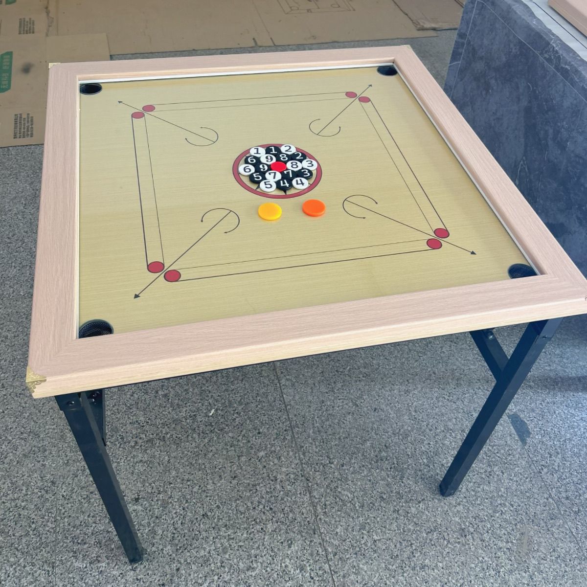 克洛格克朗棋桌Carrom：丝滑桌面的秘密，掼蛋桌新宠儿！