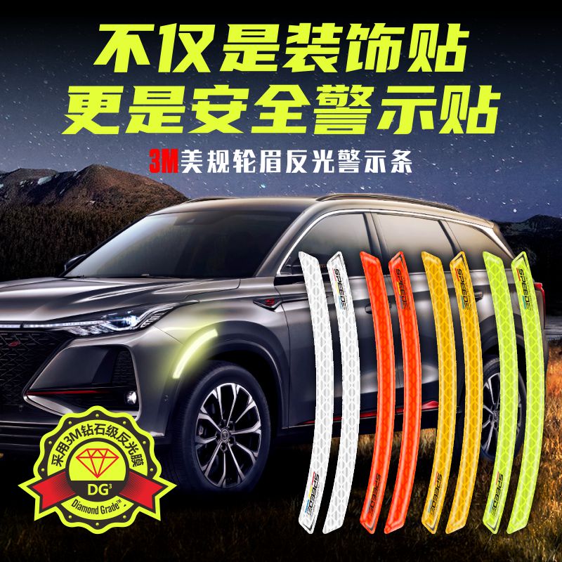 3M反光贴：夜间的闪耀之星，安全与创意的完美融合✨