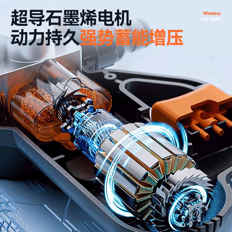 超高压清洗机的秘密武器：加长高压水枪陶瓷阀芯，商用350公斤，清洁新革命！