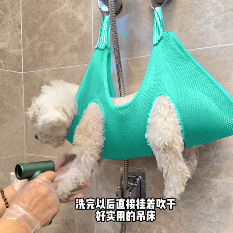 跨境宠物美容吊床：猫咪狗狗指甲修剪神器，中小型猫狗美容必备！