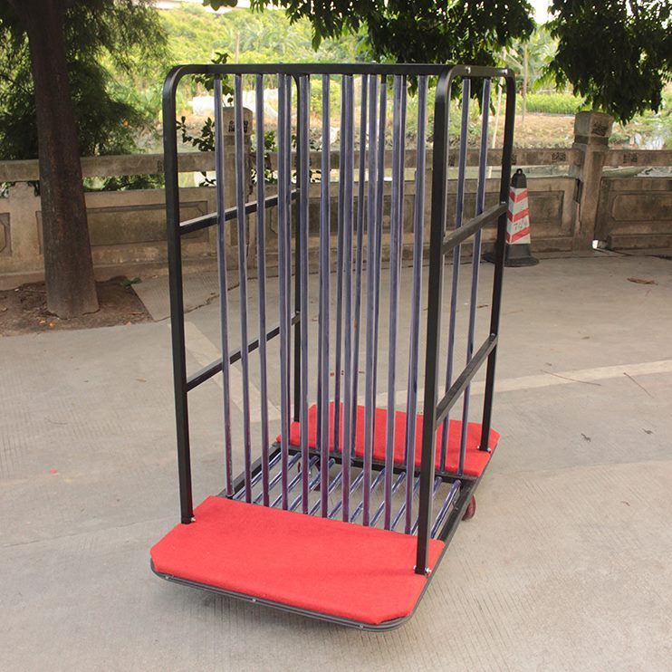 酒店玻璃转盘车架子运输推车：餐厅神器，高效运载的秘密武器！️✨