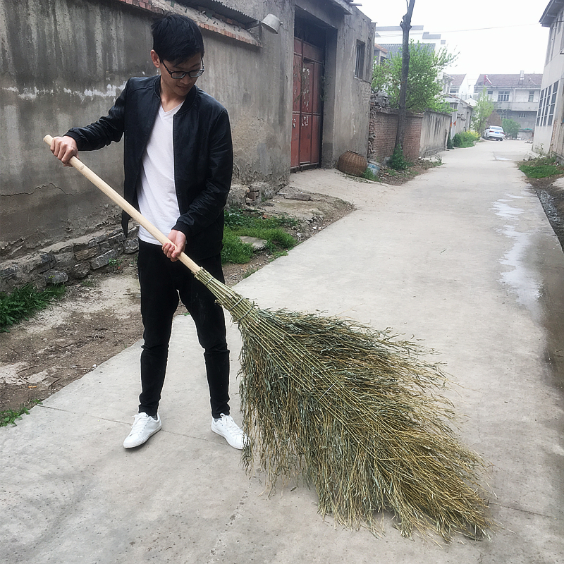 手工竹扫把：农村老式的传承，现代家庭的清洁神器！
