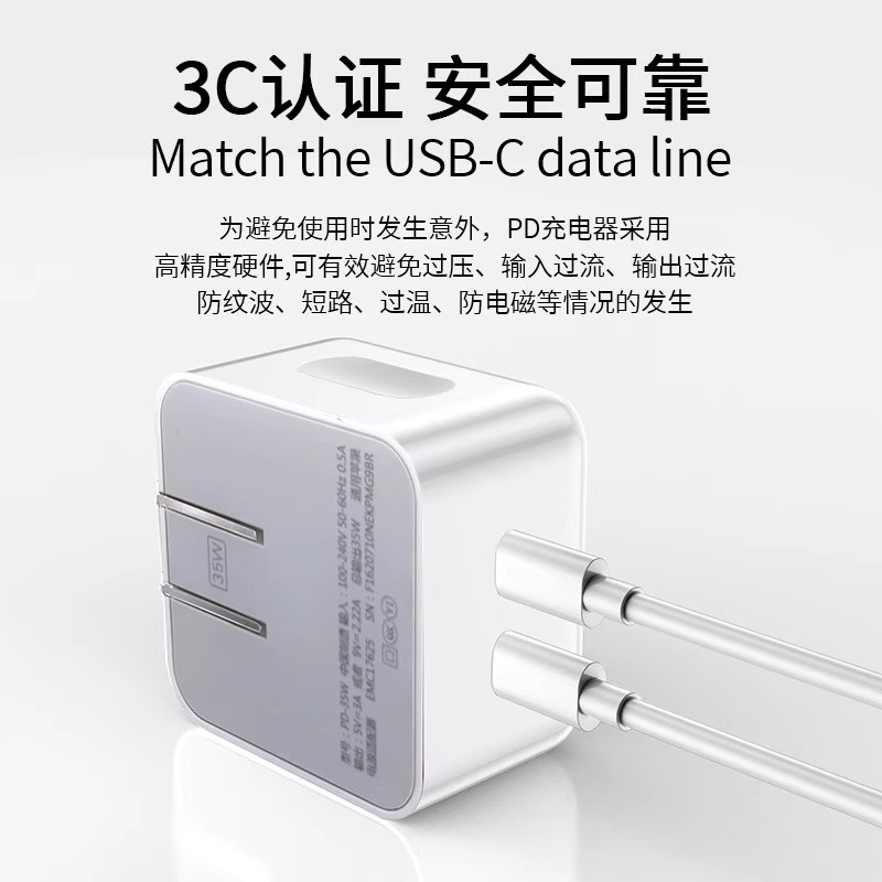 20W PD充电器：苹果iPhone &amp; iPad闪充神器，兼容华为三星，一充多用！⚡️
