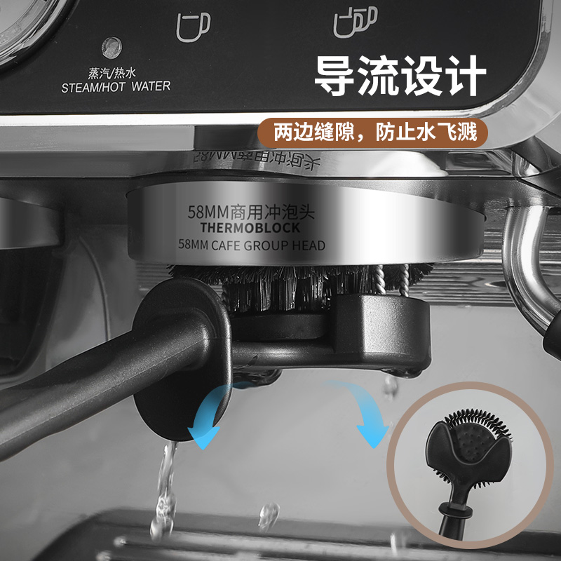 58mm咖啡机刷清洁神器：解锁专业级咖啡机保养新姿势！
