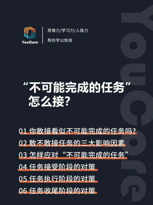 不可能的任务,那些看似不可能完成的任务