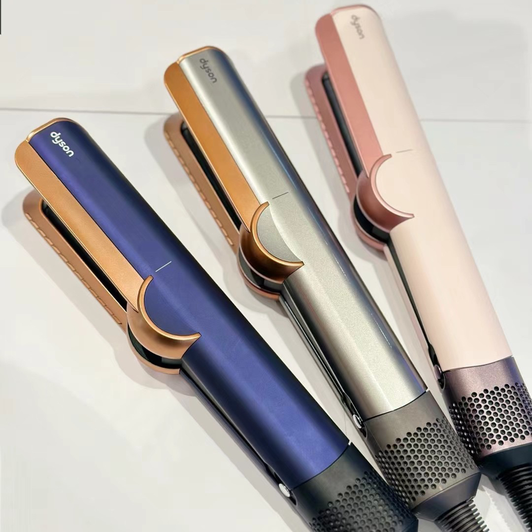 HT01落日玫瑰粉色直发器拉直吹风二合一造型神器，美发新宠来啦！✨