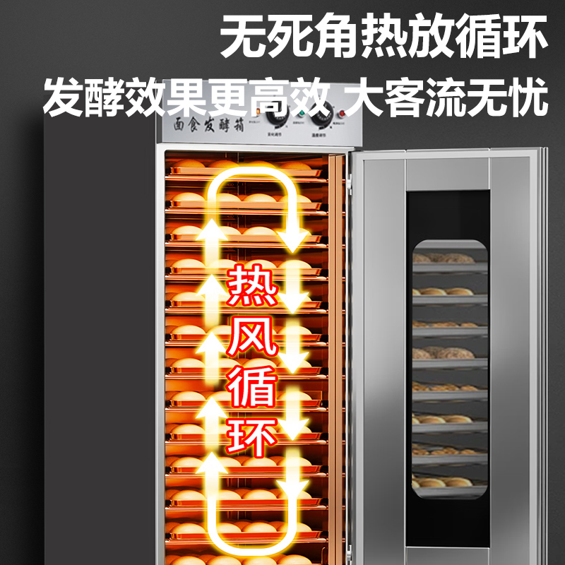 冷冻冷藏醒发箱大揭秘：18盘 vs 32盘 vs 36盘，烘焙达人的终极选择！