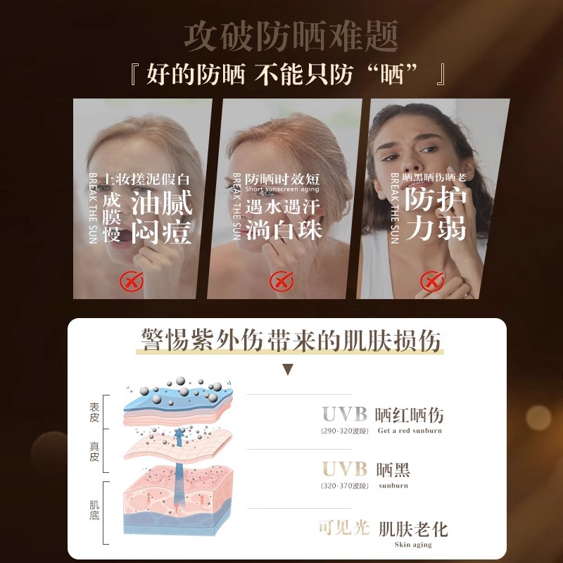 法国FEFE ANGEL 377美白防晒霜SPF50不假白！遮瑕隔离防紫外线，黄皮亲妈来了！✨