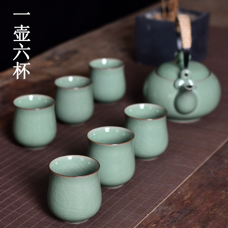欣和青瓷大号家用凉水壶茶具套装：泡茶神器，品质生活的必备选择！