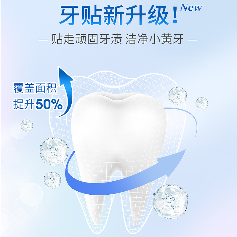 牙齿美白牙贴：28片装，告别黄牙，拥抱自信笑容的秘密武器！
