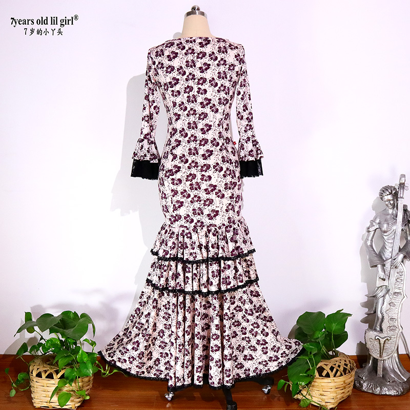 定做舞蹈服热销！Flamenco佛朗明哥佛拉门戈鱼尾西班牙舞裙ENE03，舞动你的热情之火✨