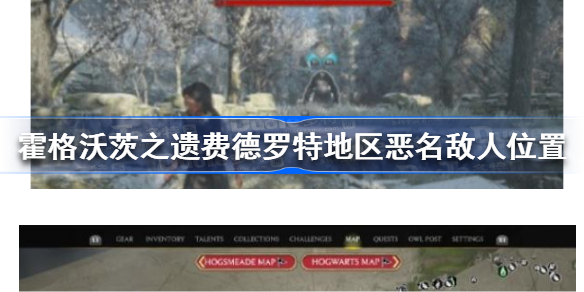 霍格沃茨遗产费德罗特地区恶名敌人在哪 霍格沃茨之遗费德罗特地区恶名敌人位置