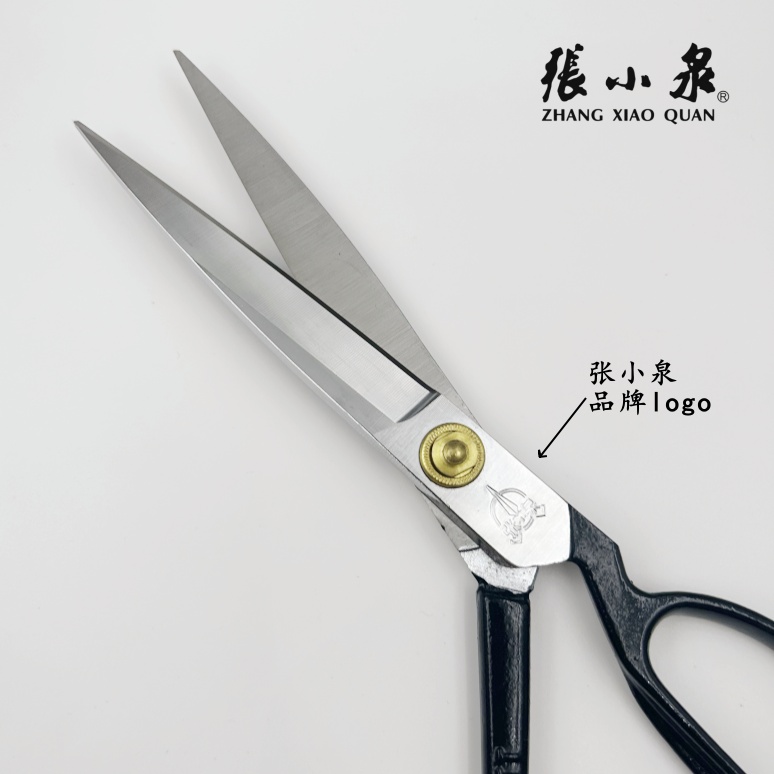 杭州张小泉剪刀CC-10寸裁缝剪，专业级手工缝纫利器，包邮到家！