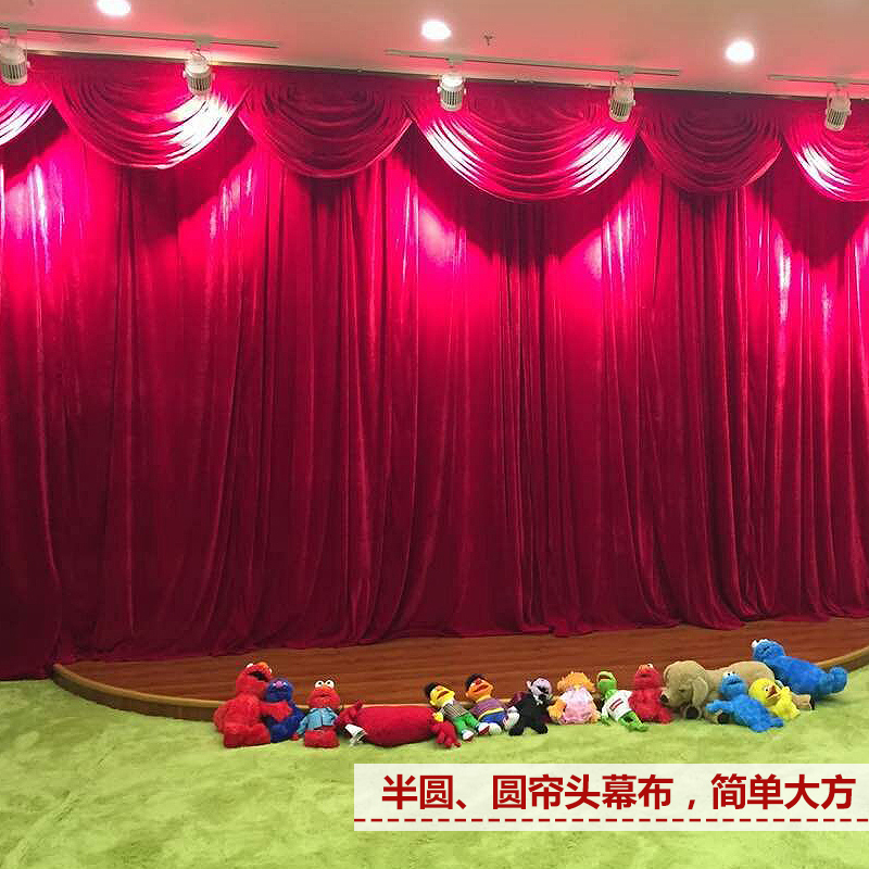 幕布定做全攻略：电动幕布 vs 手拉幕布，你pick谁？