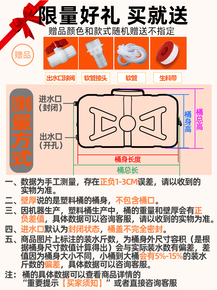大号打药桶塑料桶：农夫心中的神器，如何挑选特厚大容量蓄水农用水箱？