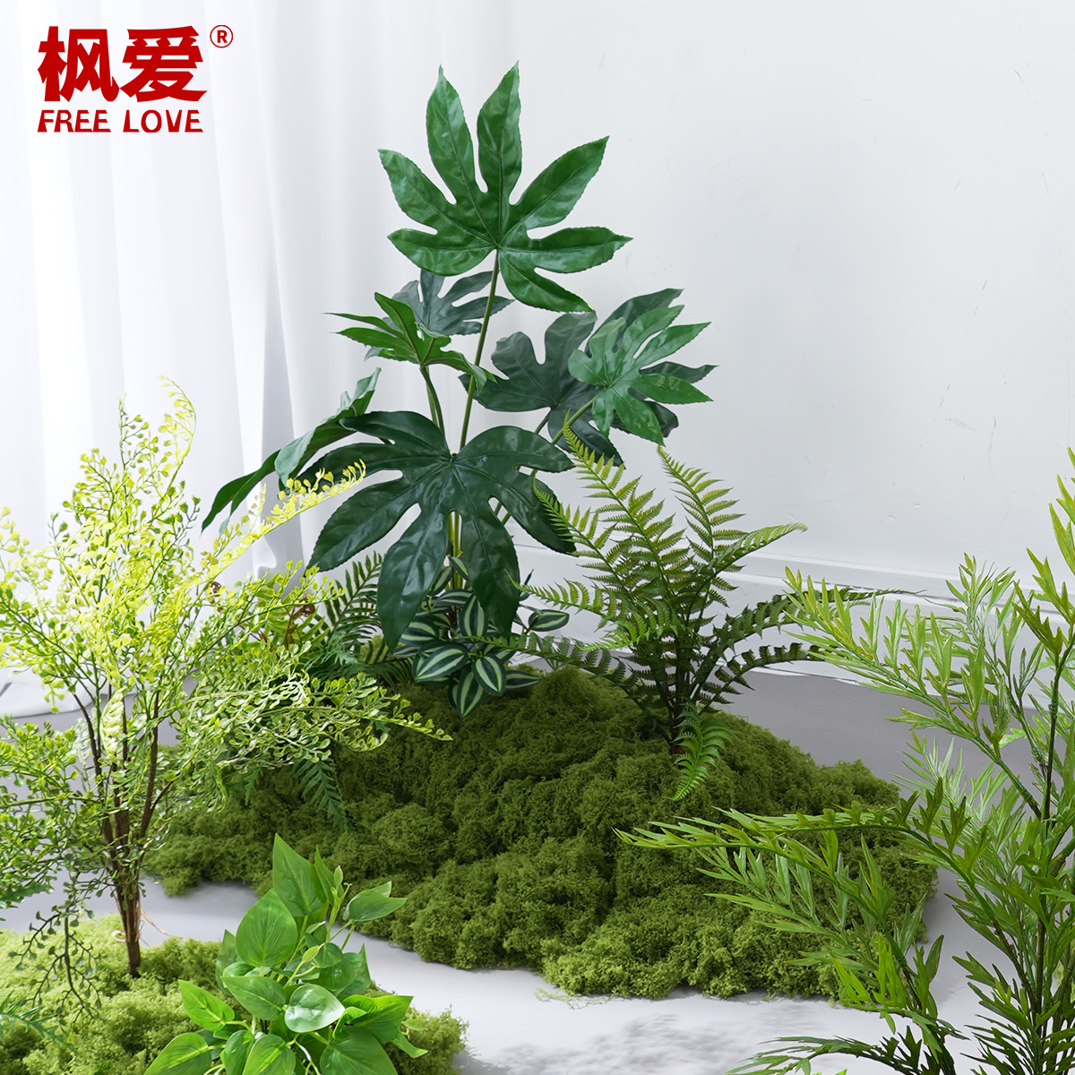 仿真绿植造景组合：打造永不凋谢的室内室外美景