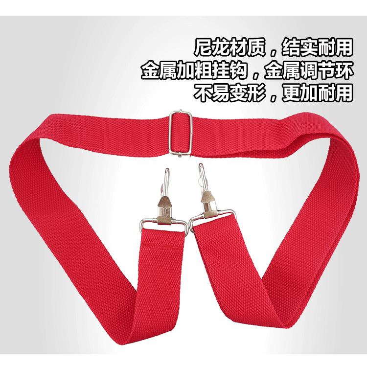罗氏学校乐队鼓号队必备神器：大中小军鼓红色非洲手鼓腰鼓带金属钩！✨