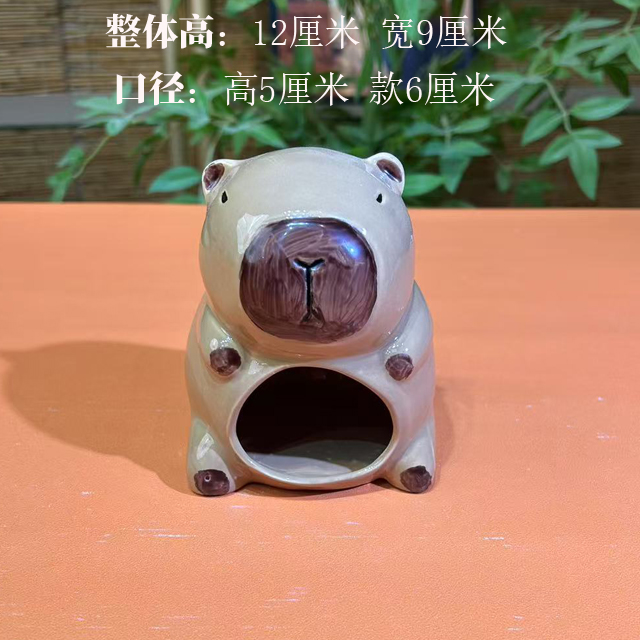 微瑕大号仓鼠陶瓷窝：给你的小宠物一个清凉夏日避暑胜地！