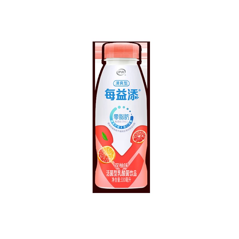 【减糖25%】伊利每益添小青柠乳酸菌饮品330ml/瓶：清新口感的秘密武器