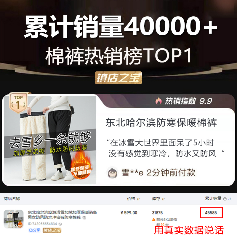 冬季户外滑雪新风尚：男款加厚保暖防风滑雪服，让你畅享雪乡之旅！
