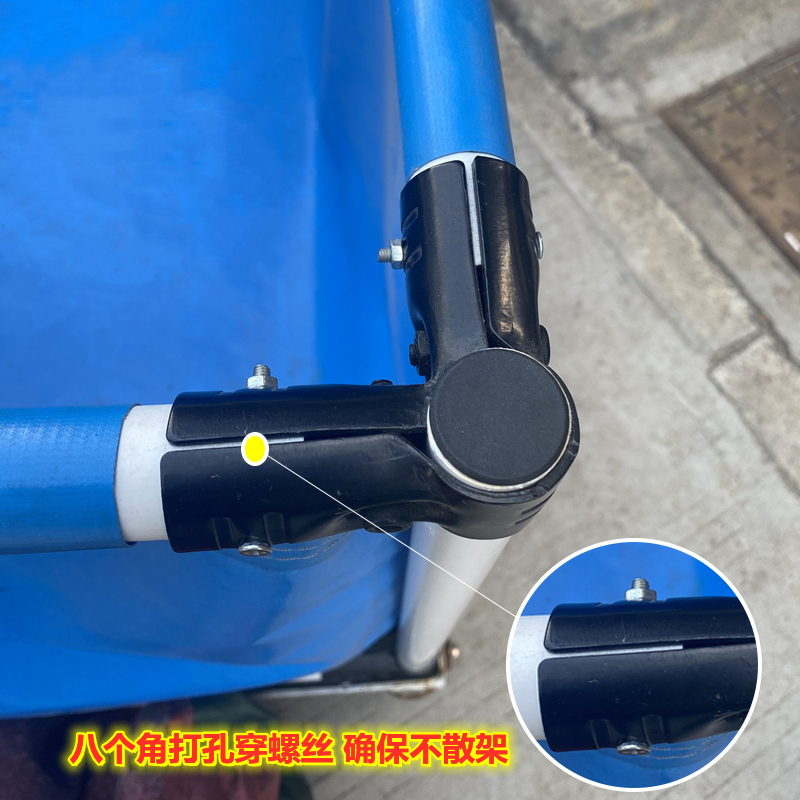 夏日必备！游泳池帆布袋，大容量特厚水带鱼池，儿童家用临时阳台室外养殖蓄水神器！