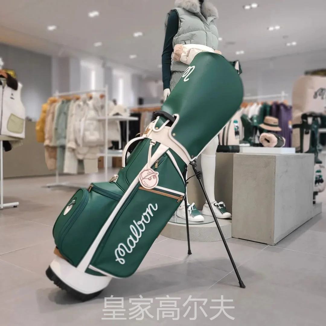 日韩潮流高尔夫球包GolfBag6分隔收纳：防水刺绣支架，引领高尔夫时尚新潮流！