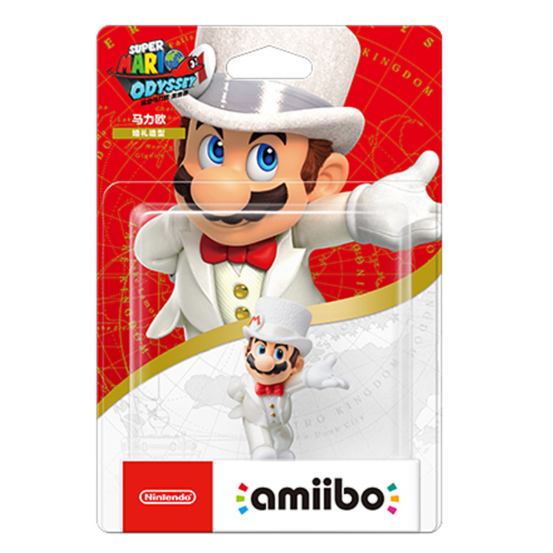 发顺丰国行通用任天堂amiibo手办：奥德赛3D狸猫马里奥库巴耀西卡比，游戏世界的实体收藏！