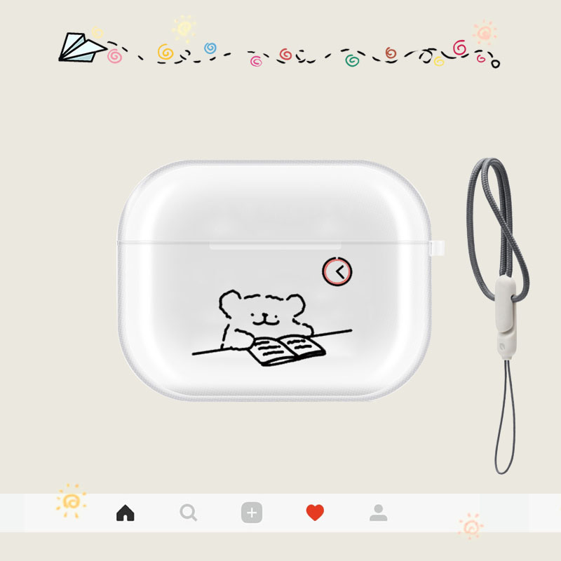 透明TPU软胶保护壳：给你的AirPods Pro 1/2代穿上可爱个性的“新衣”