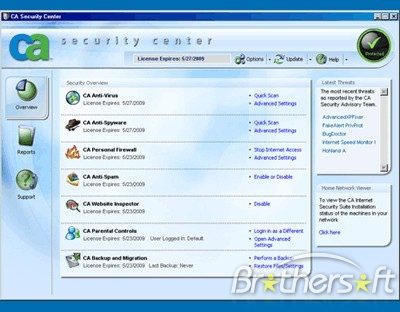 CA Internet Security Suite Plus2009 5.0.0.566 繁体中文版