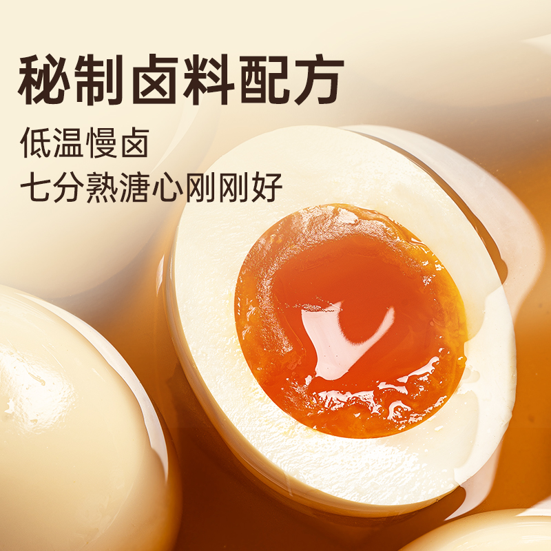 黄天鹅即食卤味溏心蛋：懒人必备，开袋即食的美味享受！