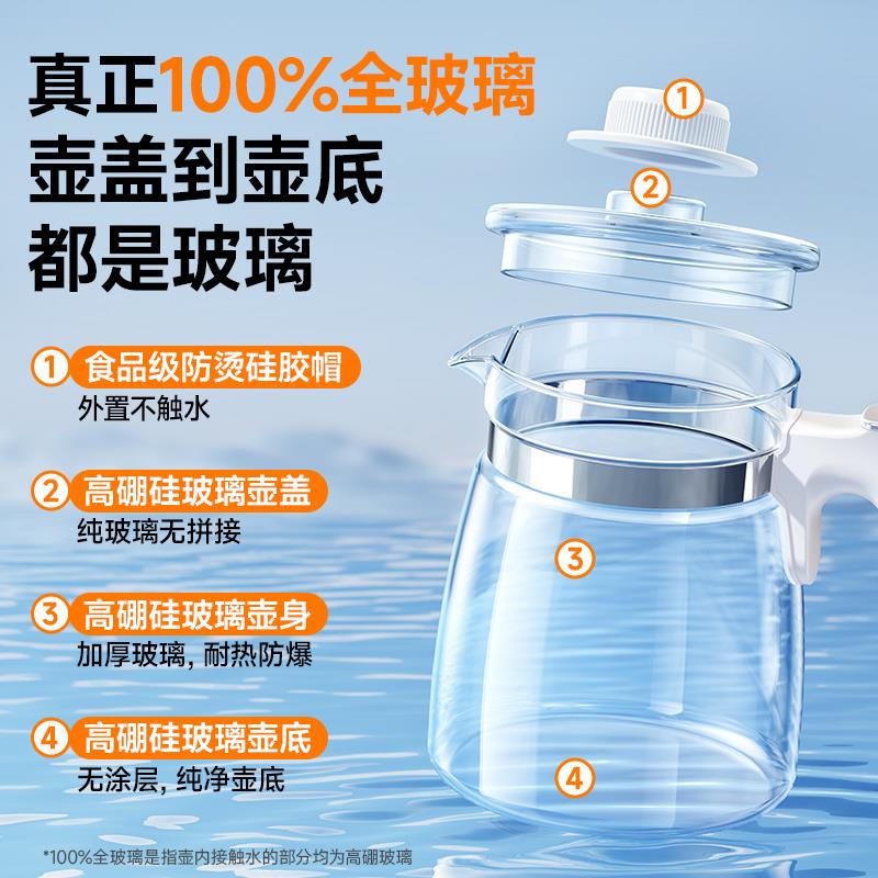 何物全玻璃恒温水壶：宝宝的专属温暖守护者