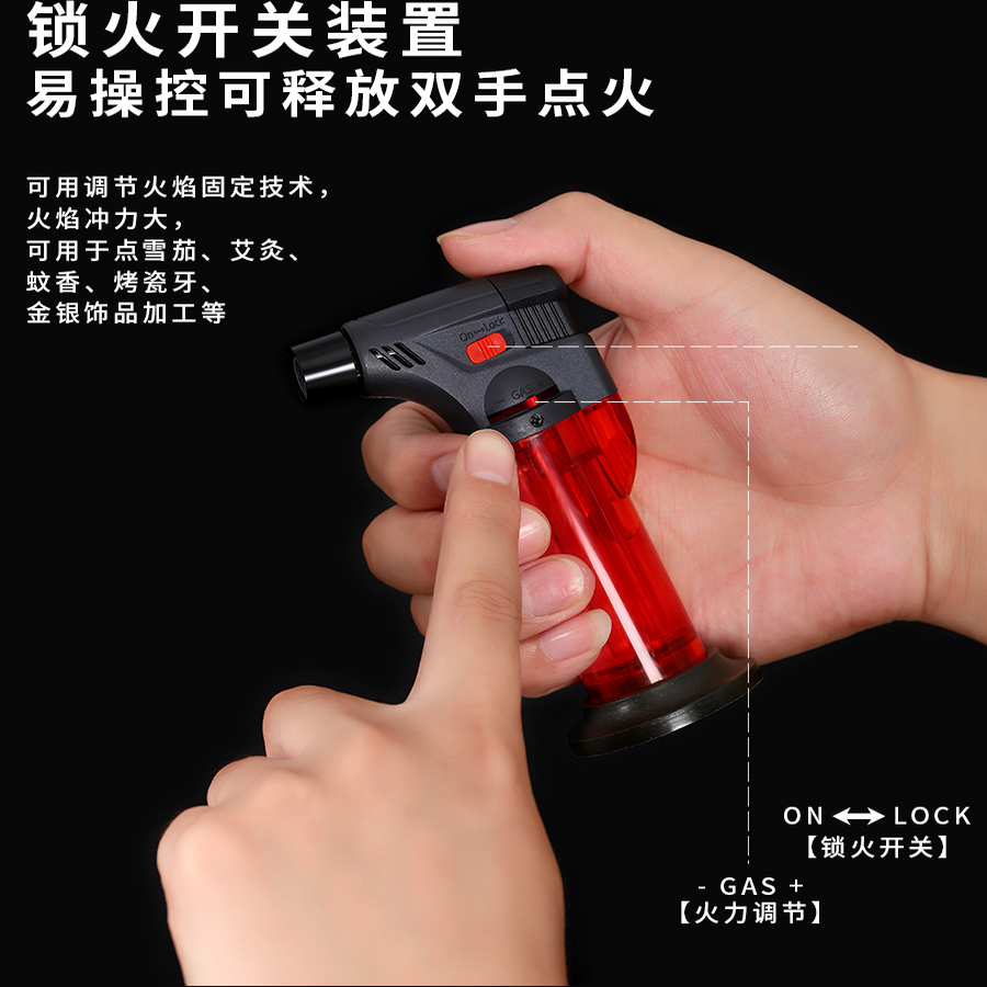 家用大火力高温焊枪防风点火器：创意点艾柱烧猪毛神器，安全高效，你值得拥有！