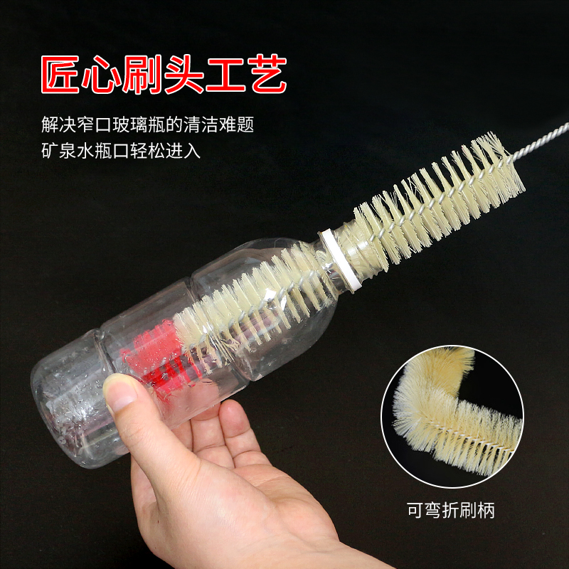 加长尼龙清洗刷：清洁神器，让家务变得轻松又有趣！