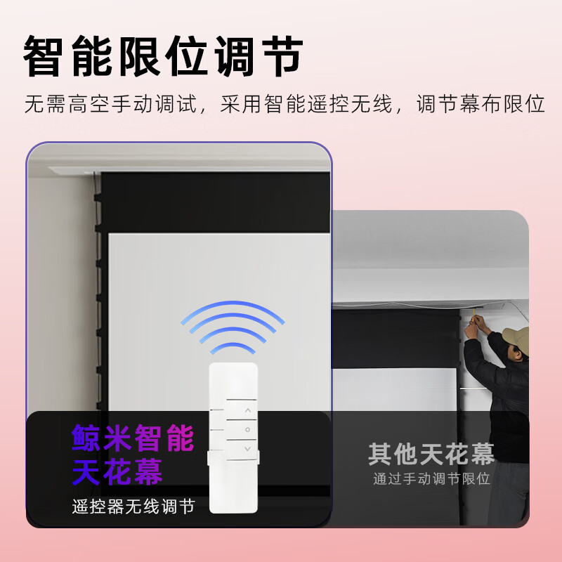 鲸米投影幕布：告别传统，迎接家庭影院新革命！