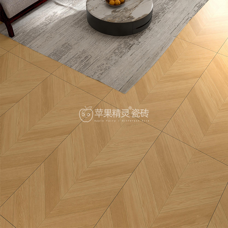 远晶瓷砖600X1200柔光天鹅绒奶油原木风木纹砖：家居美学新宠，打造温馨舒适空间✨