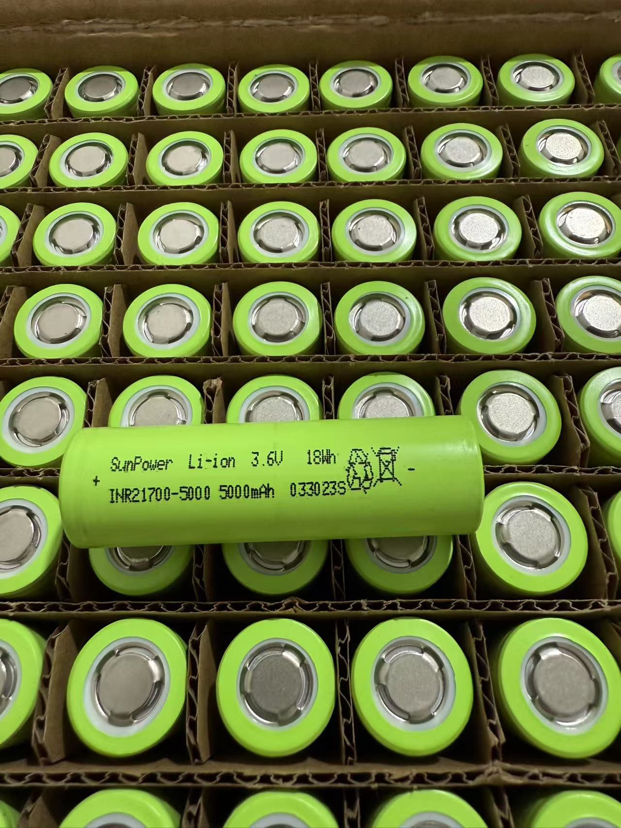 三杰SunPower INR21700-5000电芯：给你的电动工具注入超强能量！️