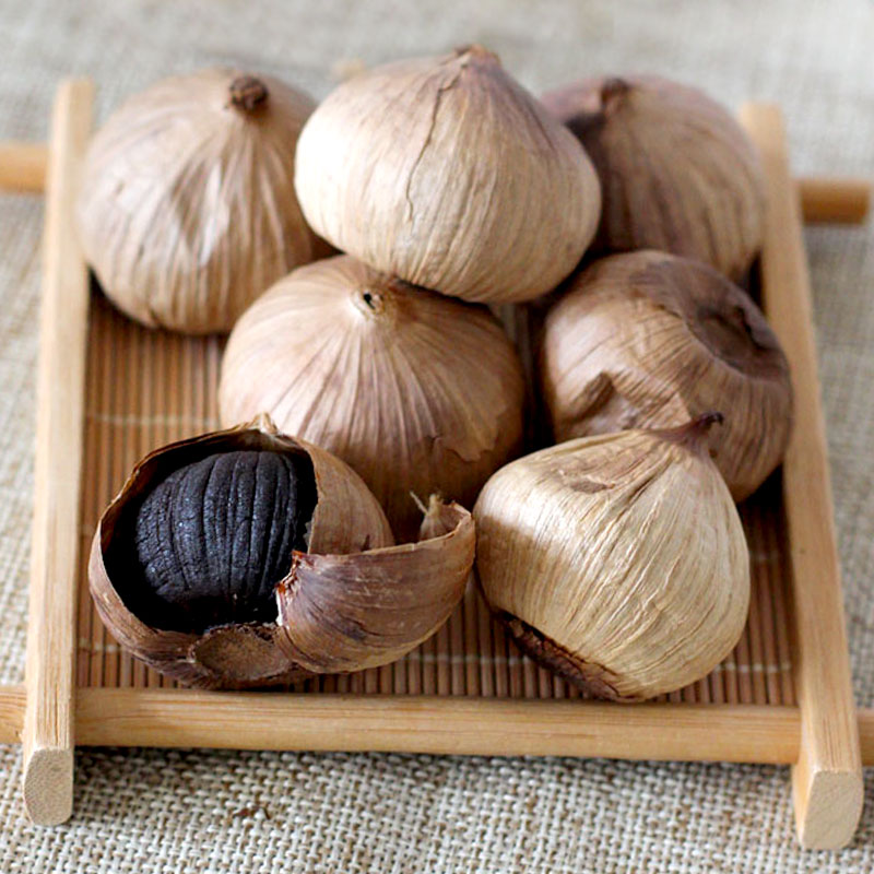 蒜掌门裂皮独头黑蒜：山东金乡正宗发酵多瓣黑大蒜，即食蒜煲汤的秘密武器！