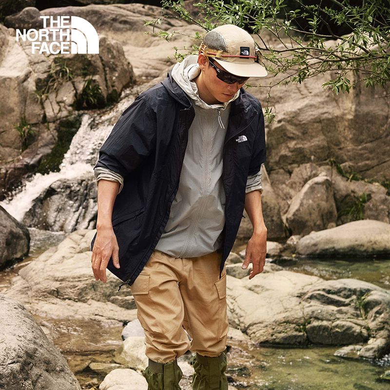 TheNorthFace北面男Mountain防泼溅防晒衣：春夏季户外探险必备神器！徒步旅行的完美伴侣！